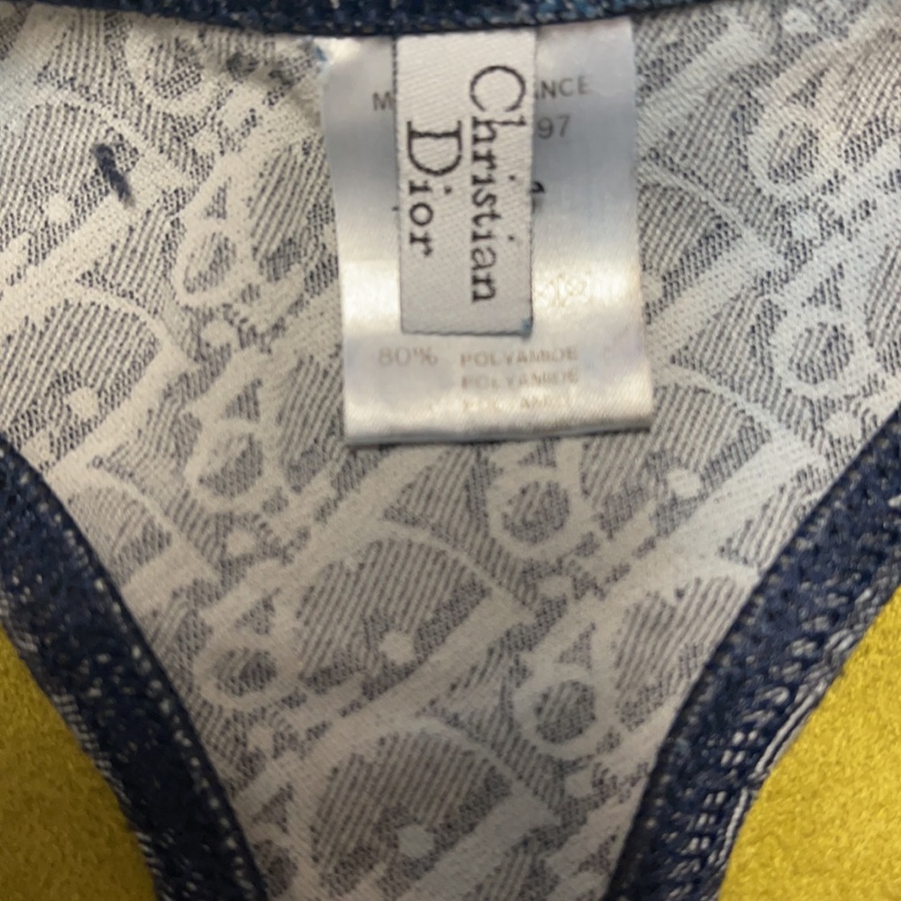 Rare Vintage Dior Bikini worn by Bella Hadid - Picture 5 of 5